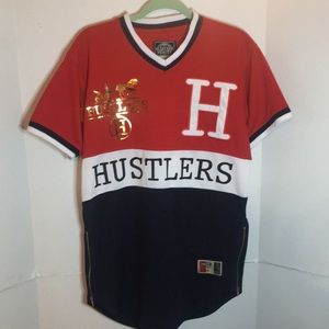 🇺🇸 BLEECKER MERCER POLO SHIRT SIZE M GRAPHICS FRONT AND REAR LIMITED EDITION